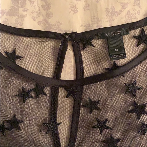 J Crew starry tulle ruffle sleeve top
✨ ✨ - Picture 4 of 6